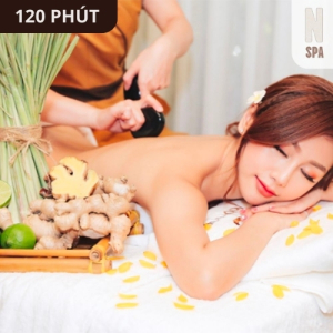 MASSAGE BODY TRỊ LIỆU GỪNG TƯƠI 120 PHÚT QUẬN 7 