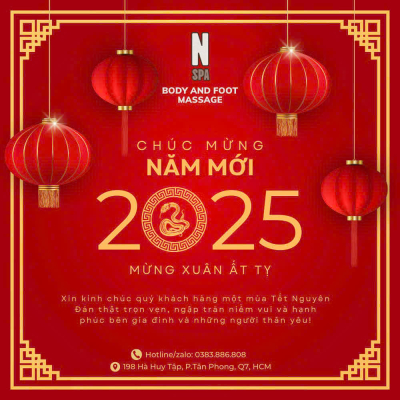 Chúc mừng tết nguyên đán 2025